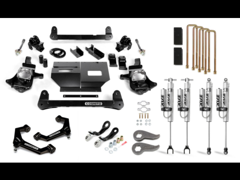 Chevrolet Silverado 2500 Suspension Lift Kit - Cognito - 6in Perf Lift Kit w/ Fox PSRR 2.0 - Black - `11-`19