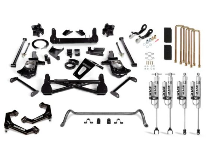 GMC Sierra 2500 Suspension Lift Kit - Cognito - 7in Performance, Fox PSRR 2.0, Non-Torsion Bar Drop, SM Series Ball Joint, Pitman and Idler Arm Support Kit - `11-`19 GMC Sierra 2500 Suspension Lift Kit - Cognito - 7in Performance, Fox PSRR 2.0, Non-Torsion Bar Drop, SM Series Ball Joint, Pitman and Idler Arm Support Kit - `11-`19