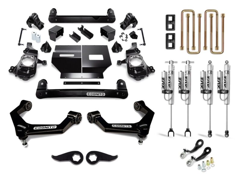 Chevrolet Silverado 2500HD Suspension Lift Kit - Cognito - Performance + Fox PSRR 2.0 Shocks - `20-`24