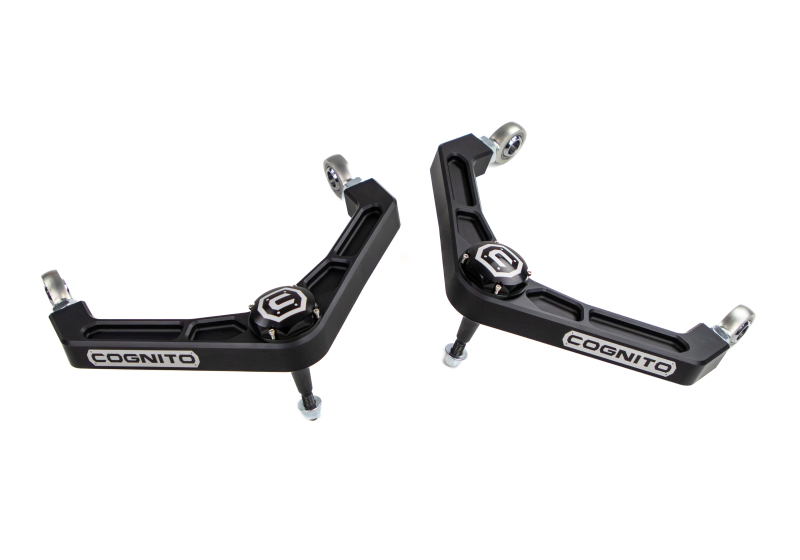 GMC Sierra 3500 HD Suspension Lift Kit - Cognito - 4-Inch Performance Billet UCA Lift Kit w/Fox PSRR 2.0 Shocks - Black Anodized - `20-`26