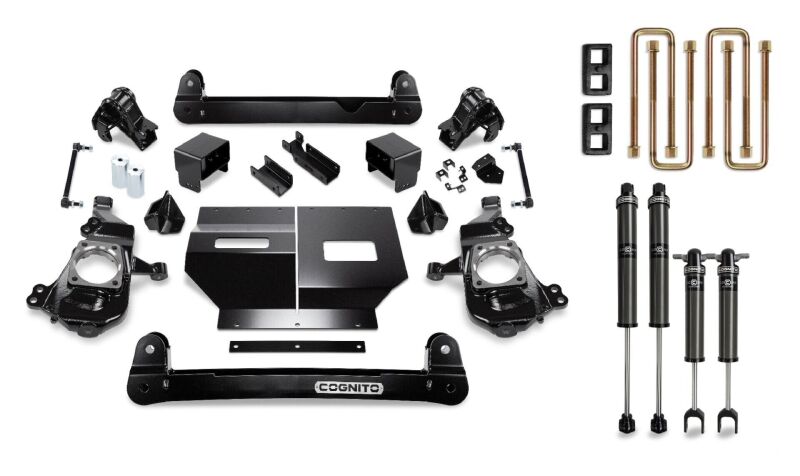 GMC Sierra 2500 Suspension Lift Kit - Front + Rear - Cognito - Standard 4in Lift Kit w/ 2.0 IFP Shocks - `20-`26