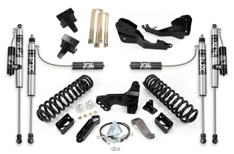 Ford F-250 Suspension Lift Kit - Cognito - Standard Lift Kit w/ Fox PS 2.0 PSRR Shocks - Clear Anodized - `17-`22 Ford F-250 Suspension Lift Kit - Cognito - Standard Lift Kit w/ Fox PS 2.0 PSRR Shocks - Clear Anodized - `17-`22