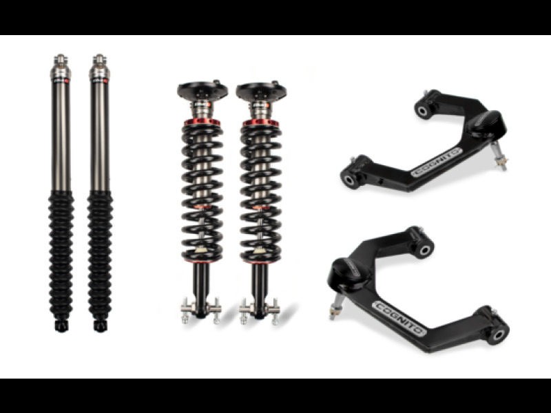 Ford F-150 Suspension Lift Kit - Cognito - Performance 2.5in Leveling Kit w/ Elka 2.0 IFP shocks - `15-`20