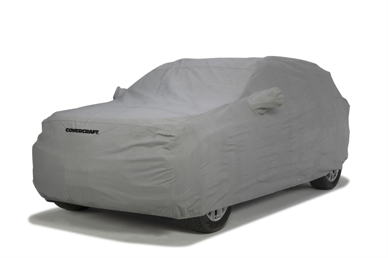 Chevrolet 1500 Car Cover - Covercraft - Custom 3-Layer Moderate Climate - Gray - `19-`25