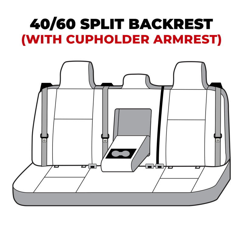 Toyota Corolla Seat Covers - Second Row - Covercraft - Endura PrecisionFit Custom - `23-`26