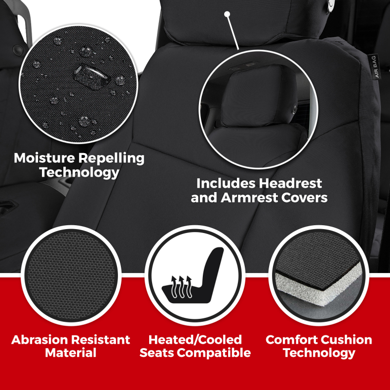Toyota Corolla Seat Covers - Second Row - Covercraft - Endura PrecisionFit Custom - `23-`26