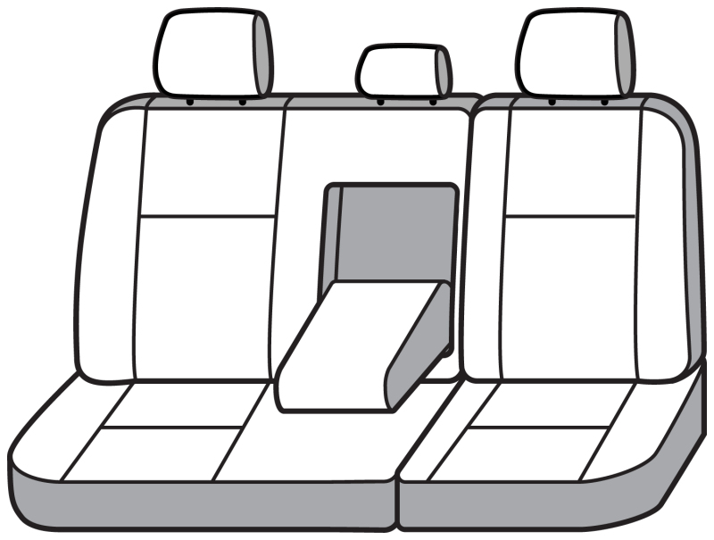 Toyota Grand Highlander Seat Covers - Second Row - Covercraft - Endura PrecisionFit Custom - `24-`26
