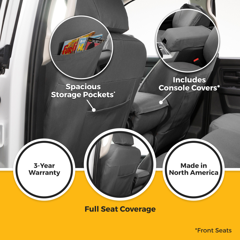 Toyota Grand Highlander Seat Covers - Second Row - Covercraft - Carhartt PrecisionFit - `24-`26