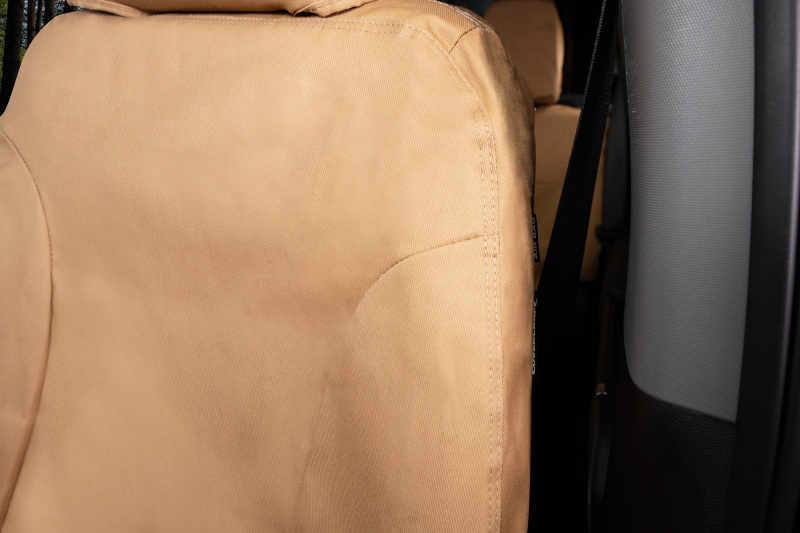 Mercedes-Benz Sprinter Seat Cover - Front - Covercraft - Polycotton SeatSaver - Tan - `19-`26