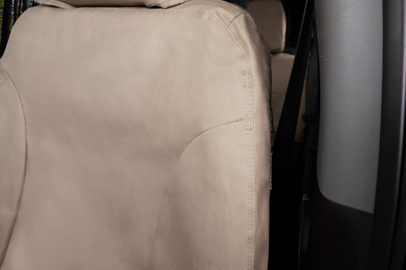 Mercedes-Benz Sprinter Seat Covers - Front Row - Covercraft - Polycotton SeatSaver Custom - Taupe - `19-`26