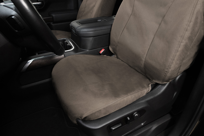 Mercedes-Benz Sprinter Seat Covers - Front - Covercraft - Enduro Waterproof - Taupe - `19-`26