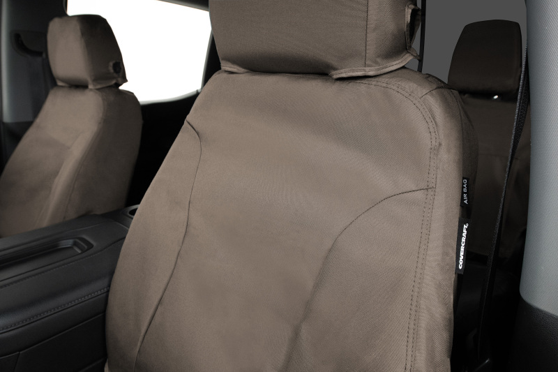 Dodge Ram ProMaster Seat Cover - Front - Covercraft - Endura Waterproof - Taupe - `18-`22