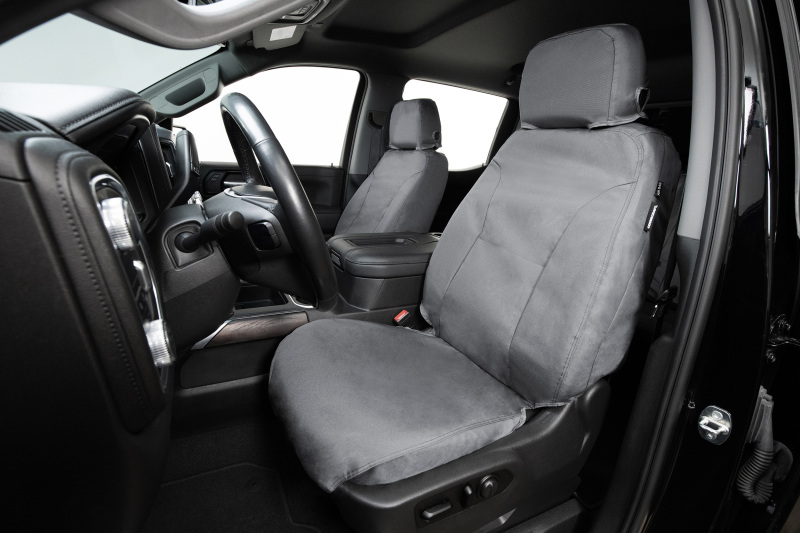 Ford Transit Seat Cover - Front - Covercraft - Endura Waterproof SeatSaver - Grey - `14-`23