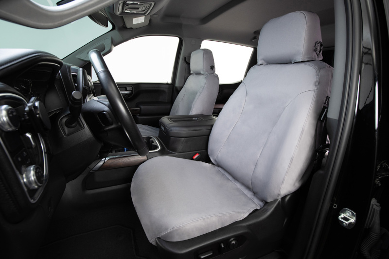 Ford Transit Seat Covers - Third Row - Covercraft - Polycotton SeatSaver - Grey - `19-`23
