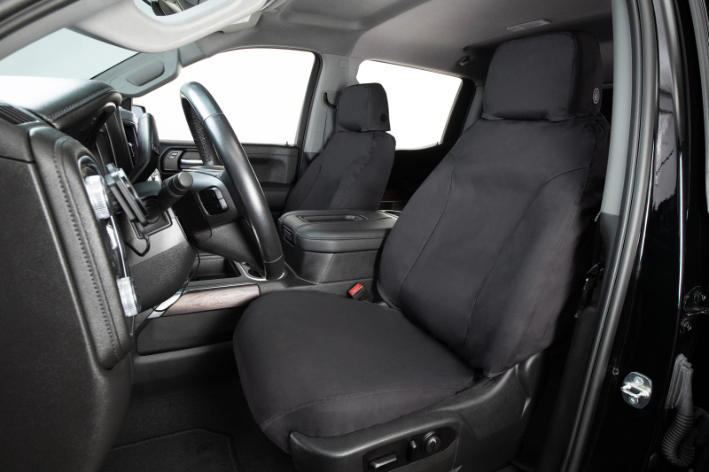 Chevrolet Colorado Seat Cover - Covercraft - SeatSaver Custom - Polycotton - Charcoal - `23-`25