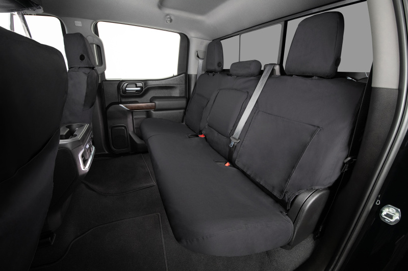 Chevrolet Colorado Seat Cover - Covercraft - SeatSaver Custom - Polycotton - Charcoal - `23-`25