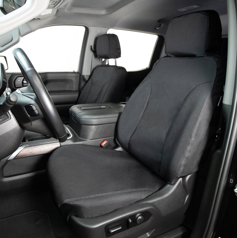 Chevrolet Colorado Seat Covers - Covercraft - SeatSaver Custom - Waterproof - Black - `23-`25