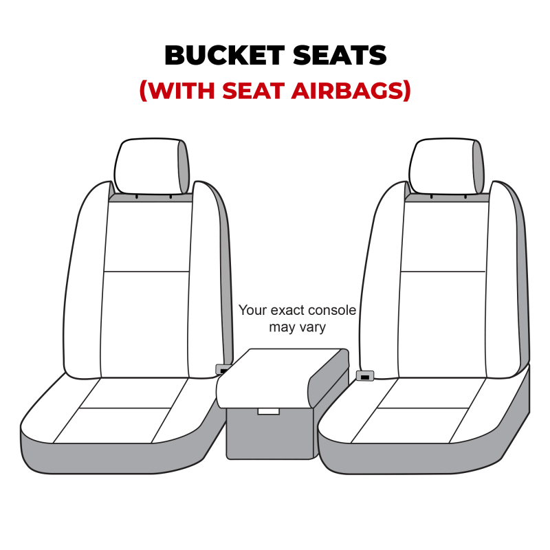 Dodge RAM 2500 Seat Cover - Front - Covercraft - Carhartt Super Dux - Gravel - `22-`24
