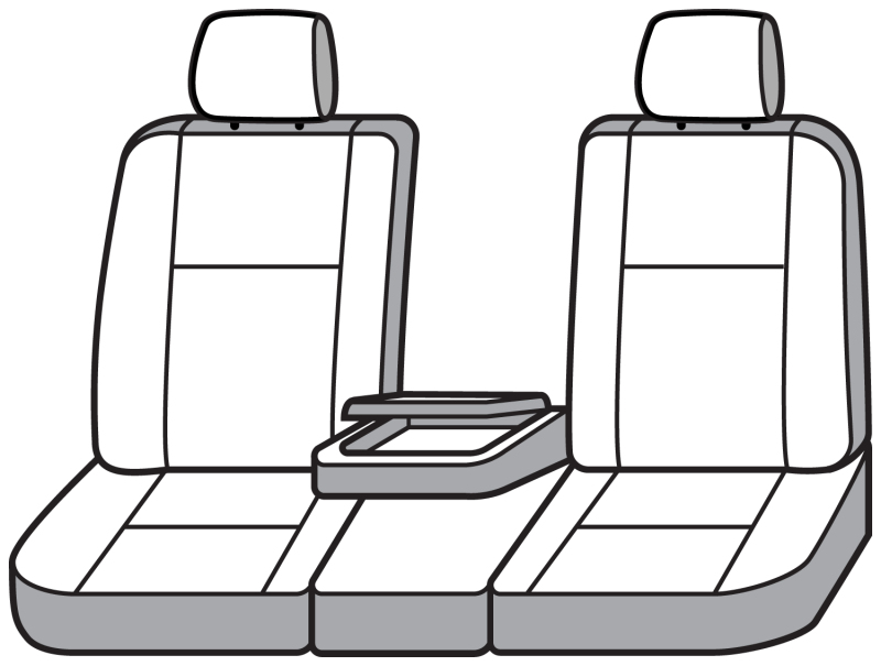 Chevrolet Silverado Seat Cover - Front - Covercraft - Carhartt Super Dux - Gravel - `17-`19