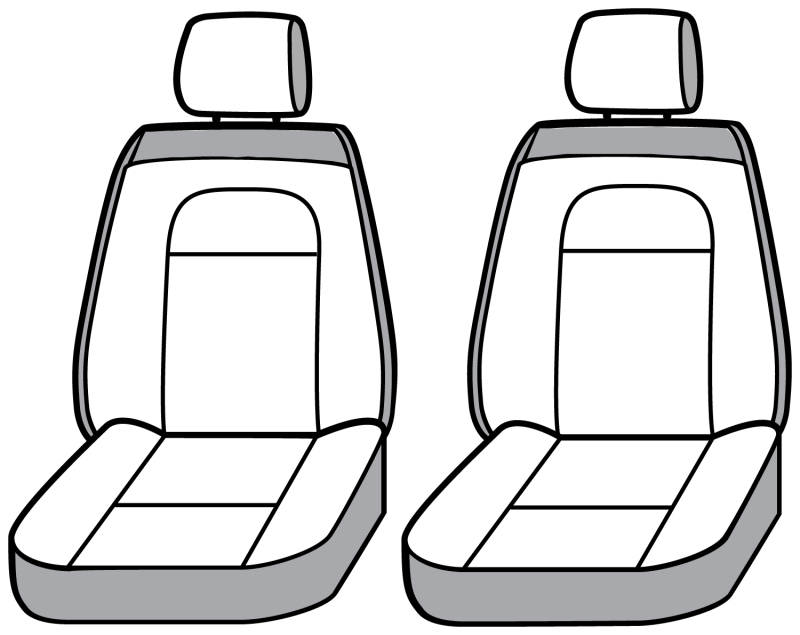 Ford F150 Seat Cover - Covercraft - Carhartt SeatSaver - Gravel - `23-`25