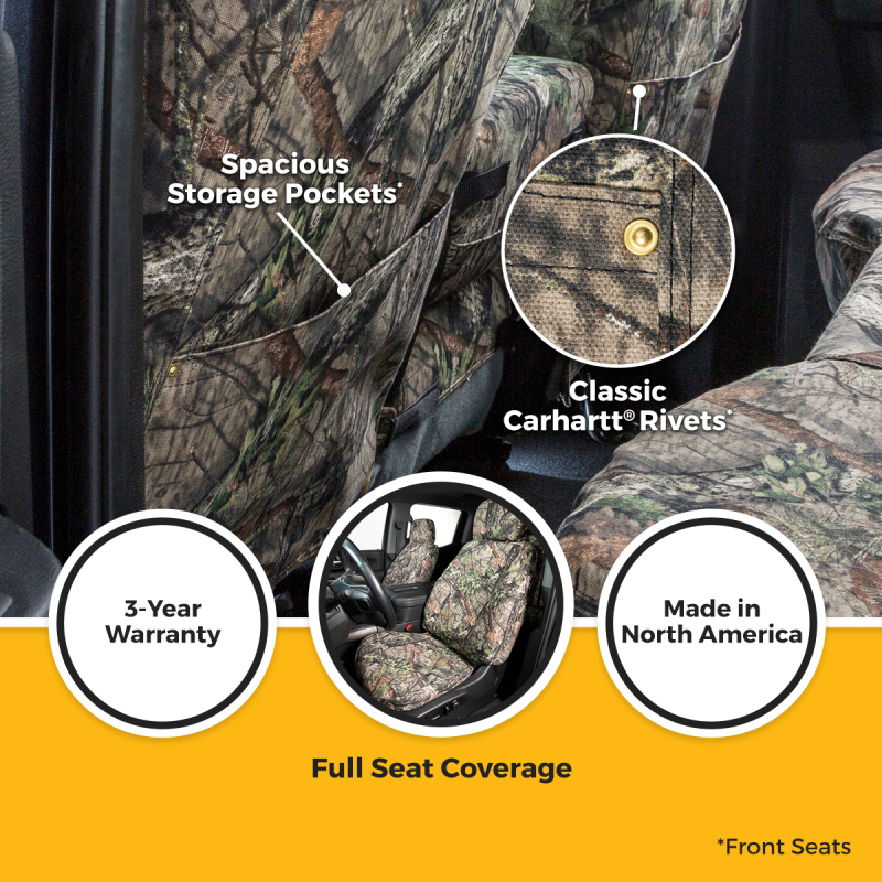 Ford Ranger Seat Cover - Covercraft - Carhartt SeatSaver - Mossy Oak Breakup - `24-`25