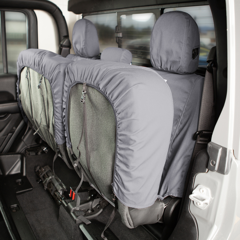 Chevrolet Colorado Seat Cover - Covercraft - Carhartt SeatSaver Custom - Gravel - `23-`25