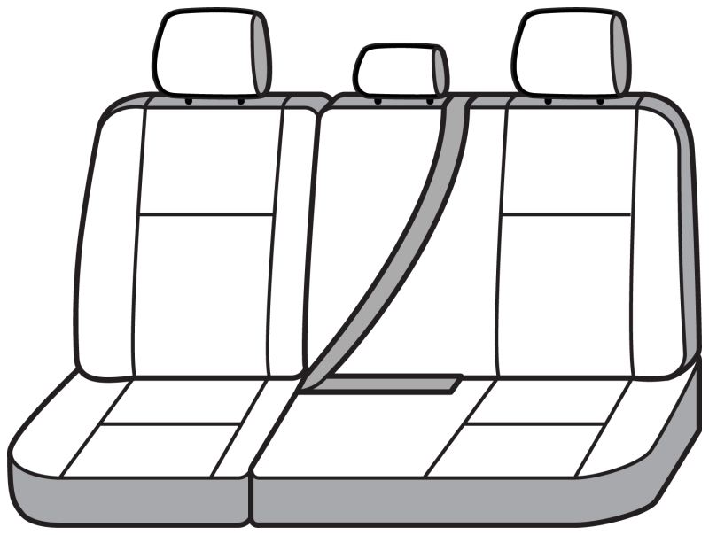 Toyota Tacoma Seat Cover - Covercraft - Carhartt SeatSaver Custom - Gravel - `24-`25
