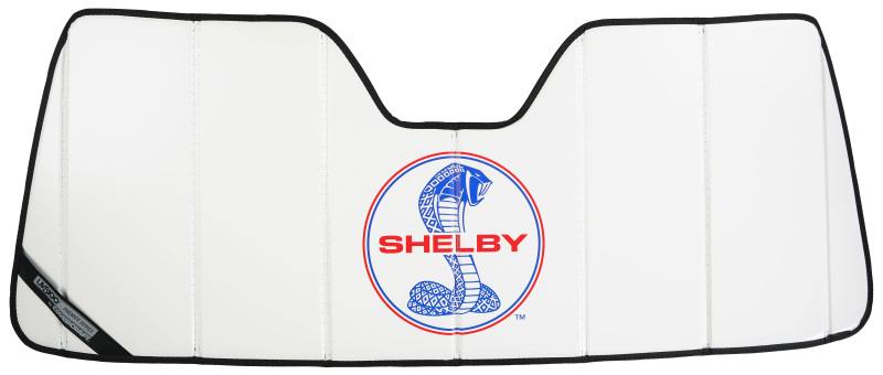 Ford Mustang Window Shade - Covercraft - Premier Series UVS100 with Shelby Snake logo - `15-`23