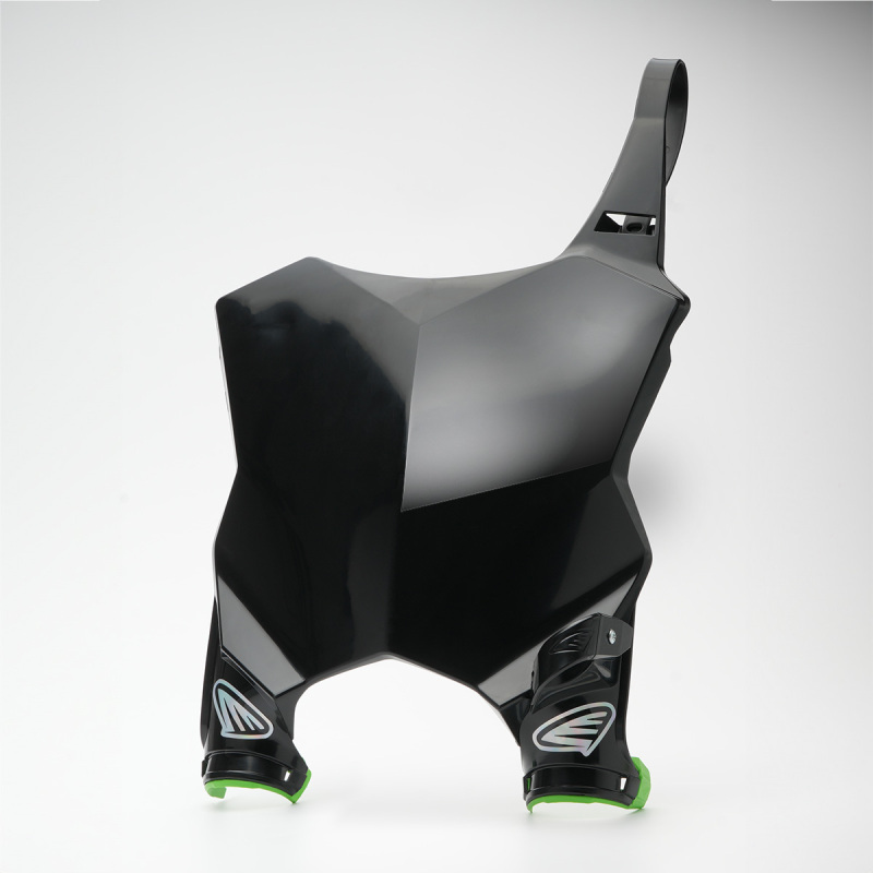 Kawasaki KX450X Number Plate - Cycra - Stadium - Black - `23-`27