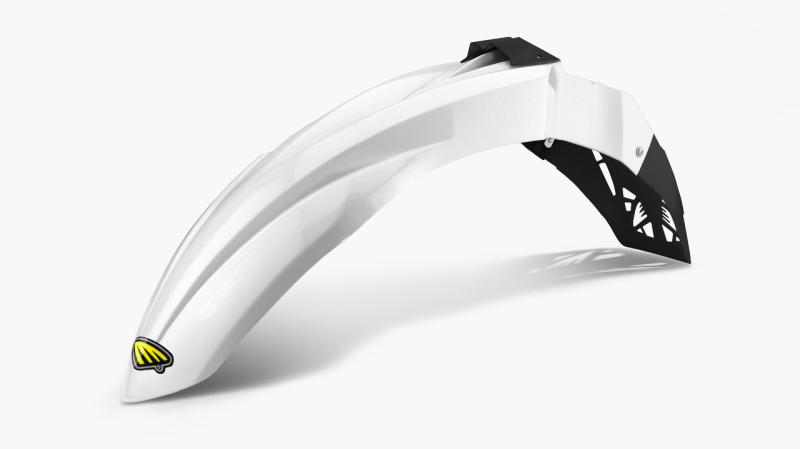 Kawasaki KX450X Front Fender - Cycra - Cycralite - White - `21-`27