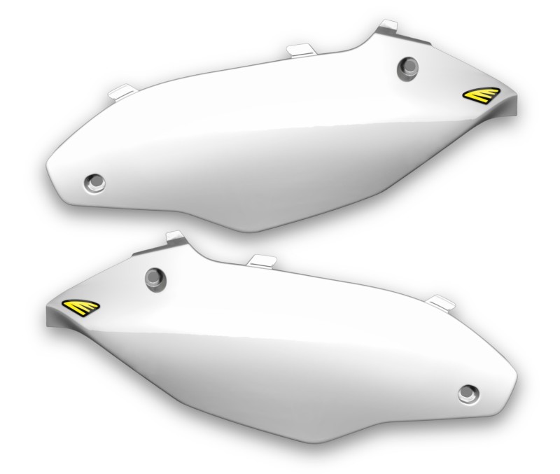 Kawasaki KX450F Side Panels - Cycra - White - `12-`16
