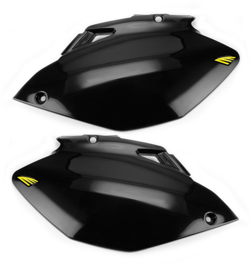 Yamaha YZ250 Side Panels - Cycra - Injection Molded - Black - `06-`09