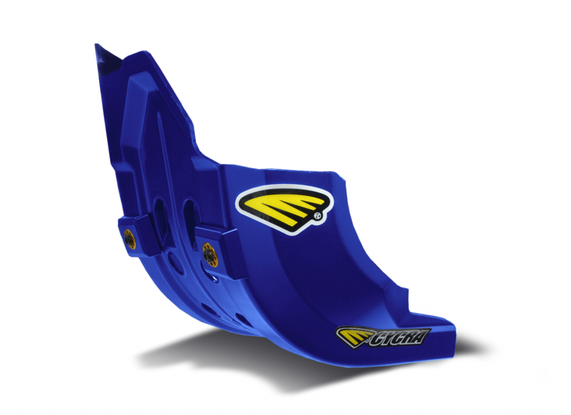 Yamaha WR250F Skid Plate - Cycra - Full Armor - Blue - `15-`19