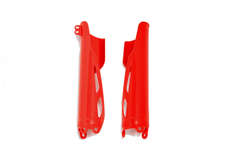 Honda CRF250R Fork Covers - Cycra - White - `19-`27