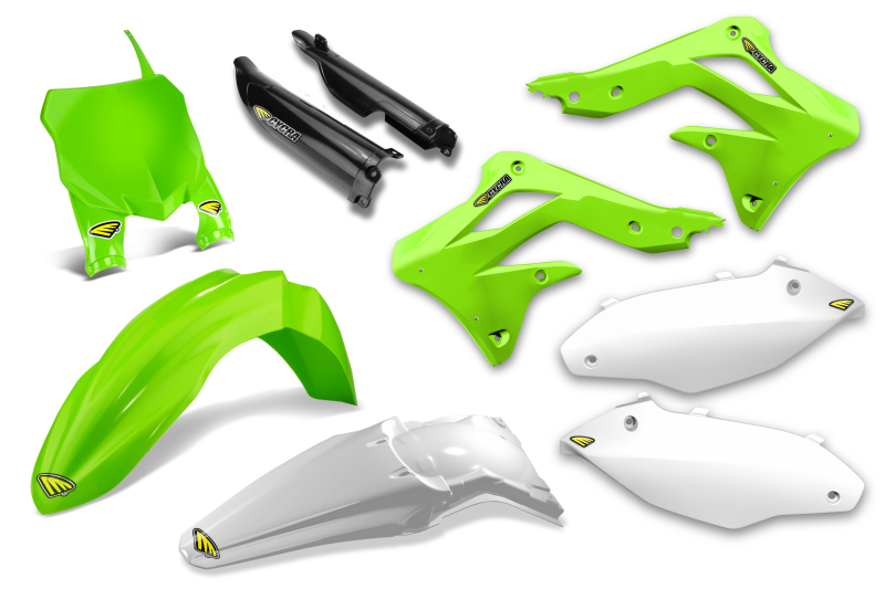 Kawasaki KX450F Body Kit - Cycra - Powerflow - OEM Color - `12-`15