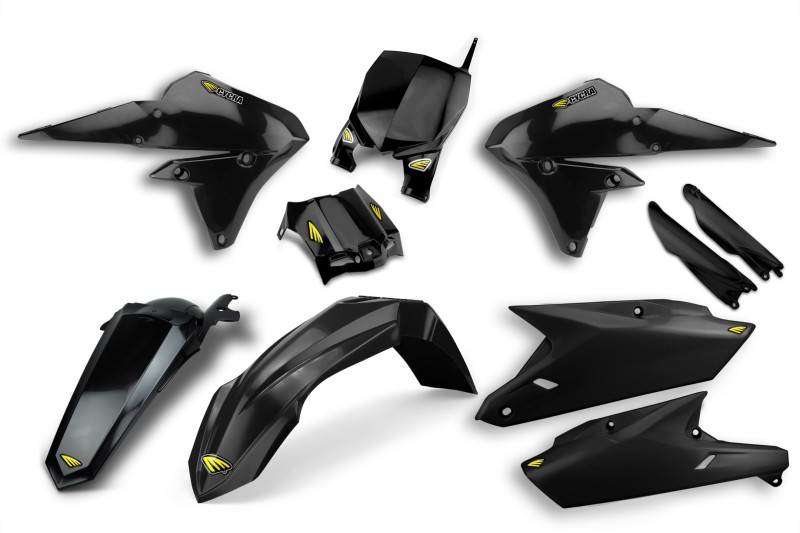 Yamaha YZ250F Body Kit - Cycra - Powerflow - Black - `14-`18