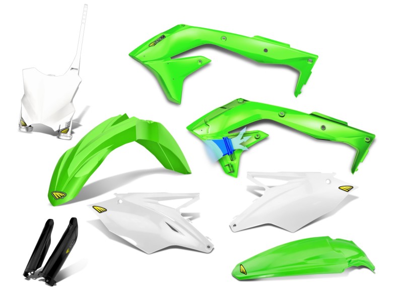 Kawasaki KX450F Body Kit - Cycra - Powerflow - OEM Color - `16-`18