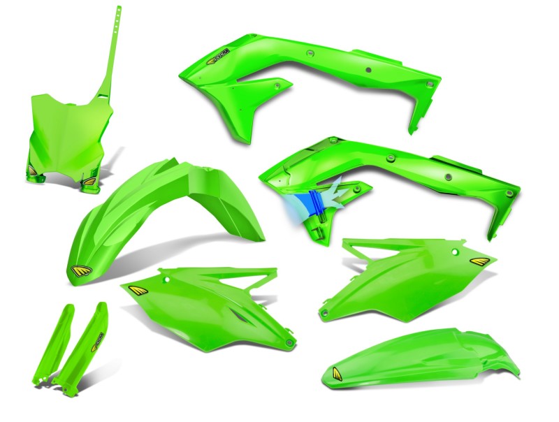 Kawasaki KX450F Body Kit - Cycra - Powerflow - Green - `16-`18