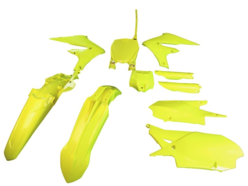 Yamaha YZ250FX Body Kit - Cycra - Powerflow - Flo. Yellow - `18-`27