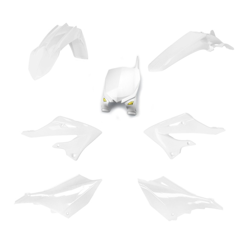Yamaha YZ125 Body Kit - Cycra - 5-pc Replica - White - `22-`27