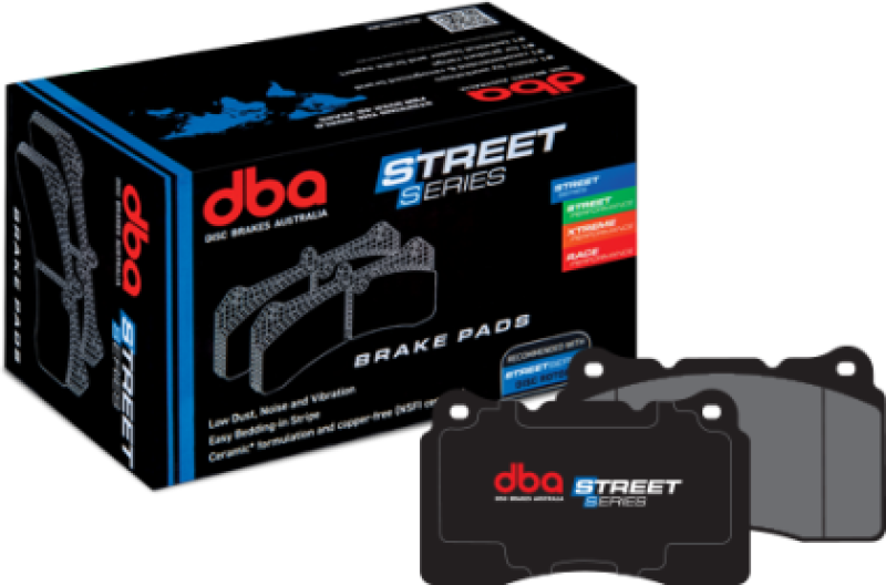 Honda S2000 Brake Pads - Rear - DBA - Street Series - `99-`09