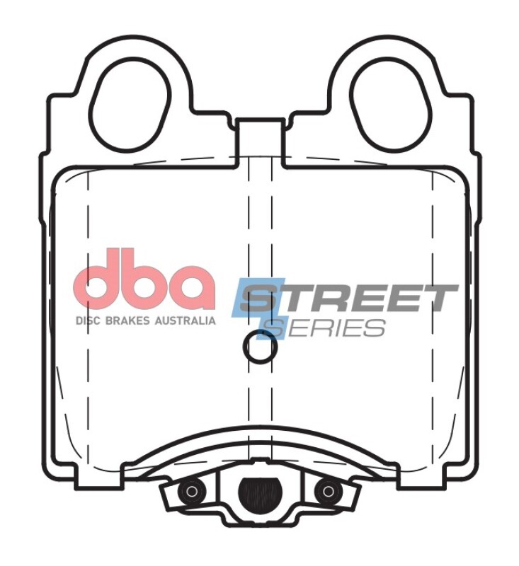 Lexus IS300 Brake Pads - Rear - DBA - Street Series - `01-`05