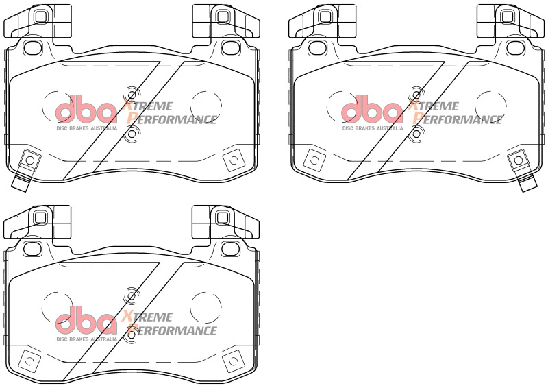 Kia Stinger Brake Pads - Front - DBA - Xtreme Performance - `18-`27