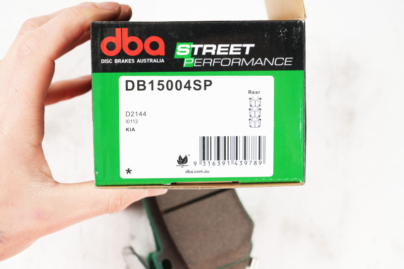 Kia Stinger Brake Pads - Rear - DBA - SP Street Performance - `18-`27