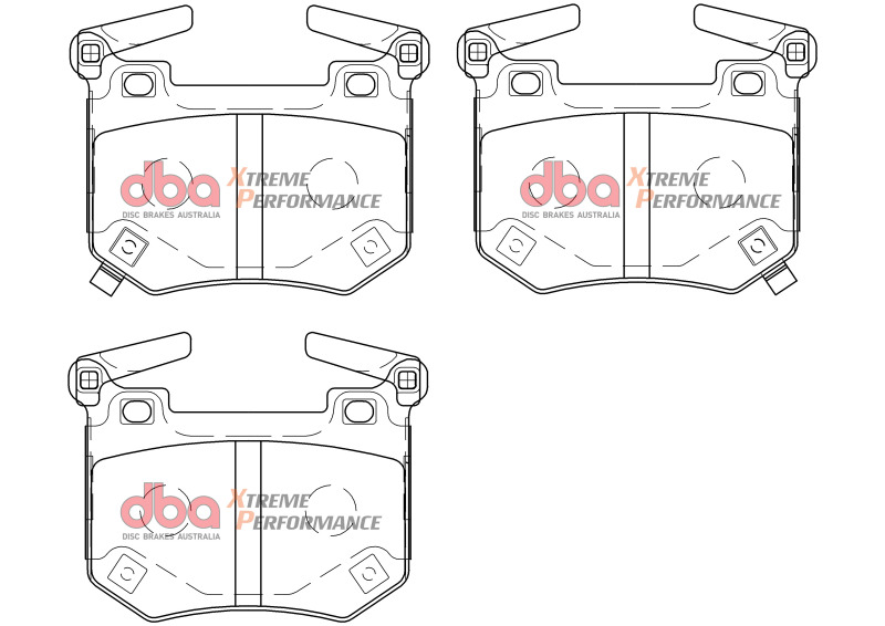 Kia Stinger Brake Pads - Rear - DBA - Xtreme Performance - `18-`27
