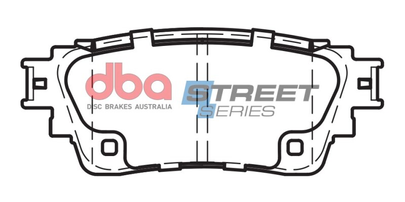 Mitsubishi Eclipse Cross Brake Pads - Rear - DBA - Street Series - `18-`22