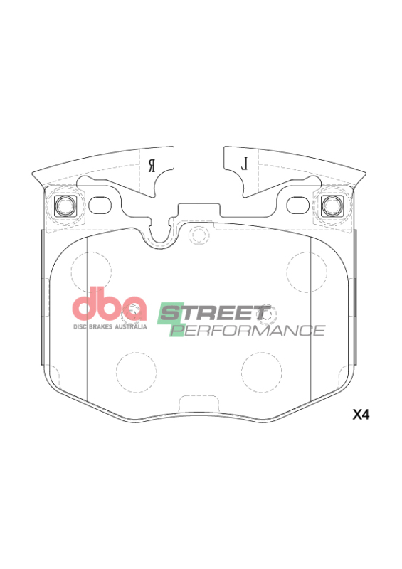 BMW 420i Brake Pads - Front - DBA - Street Performance - `23-`27