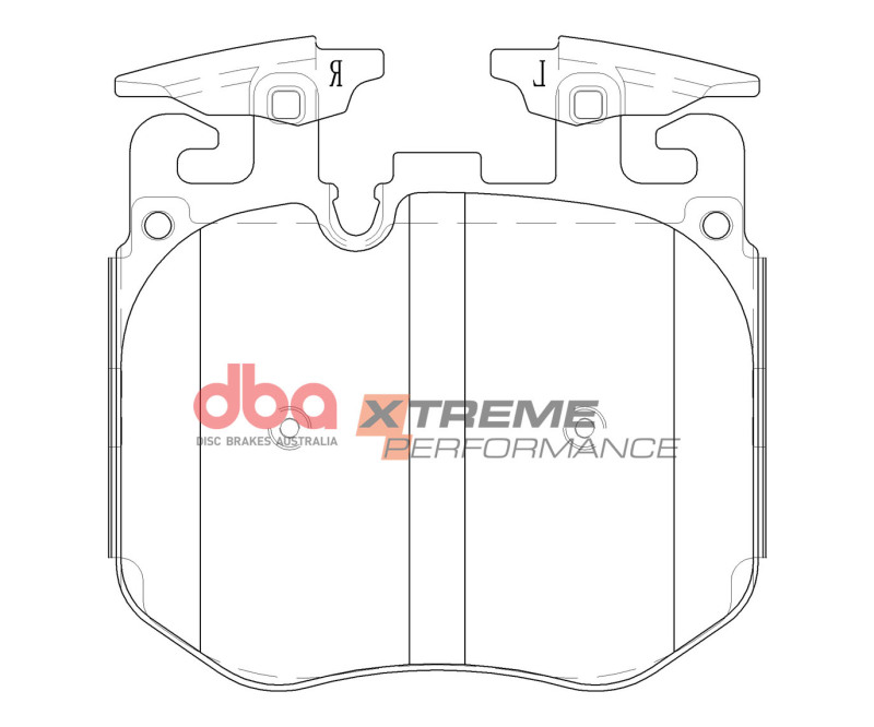 BMW 330i Brake Pads - Front - DBA - XP Performance - `19-`22