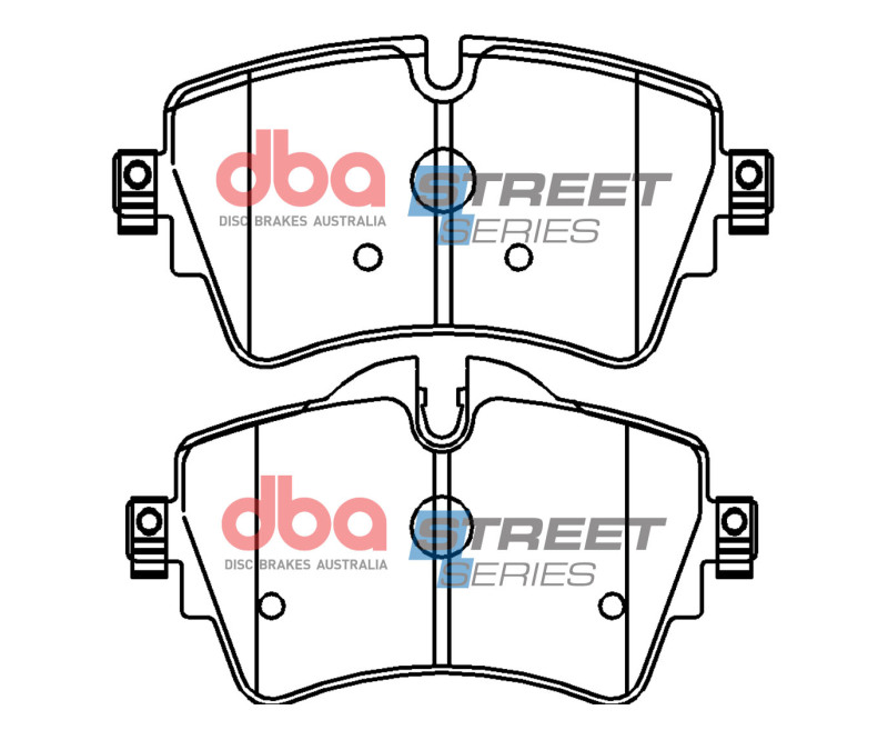 BMW 335i Brake Pads - Front - DBA - Street Series - `12-`19