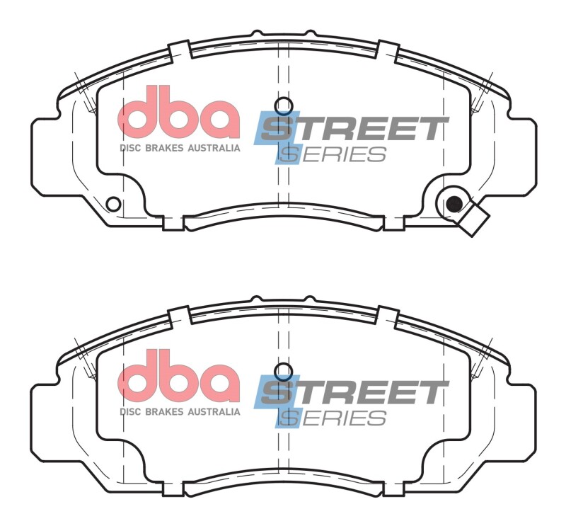 Acura CSX Brake Pads - Front - DBA - Street Series - `06-`11